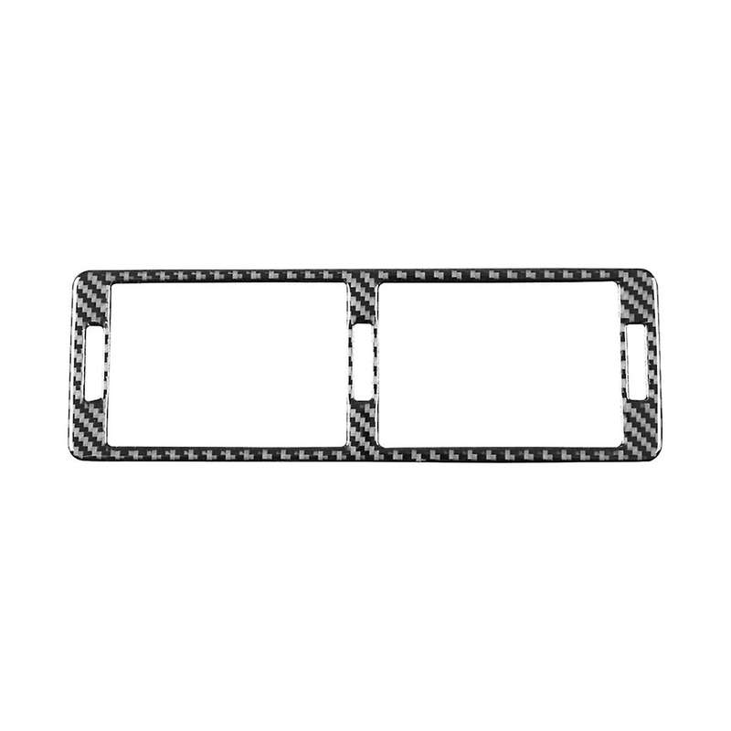 for 5 Series E39 1998-2003 Soft Carbon Fiber Center Console Frame Cover Trim Interior Accessories