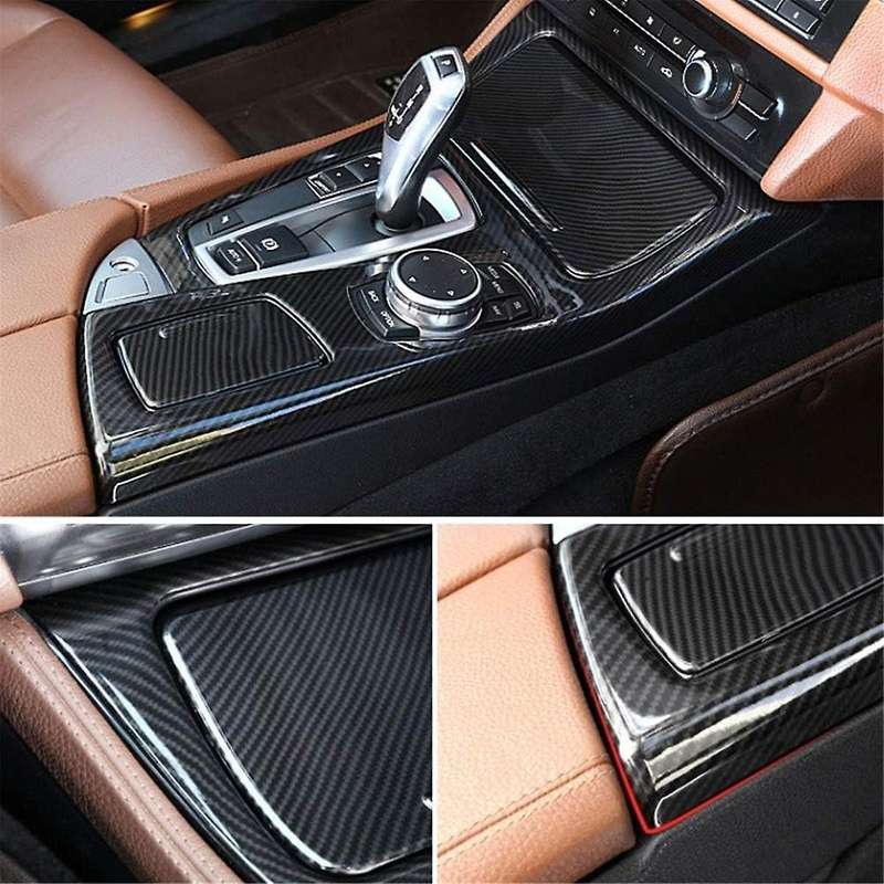 for 5 Series F10 2011-2017 LHD Center Console Gear Shift Panel Cover Trim Interior Accessories (ABS