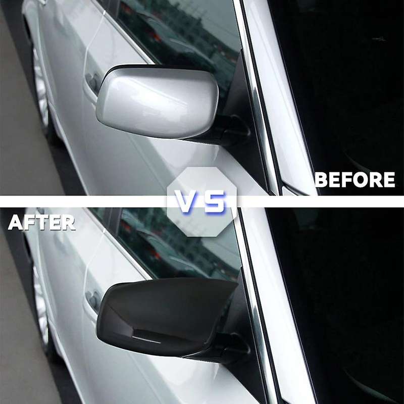 for 5 Series E60 2003-2008 Car Door Side Rearview Mirror Cover Side Mirror Cap Sticker