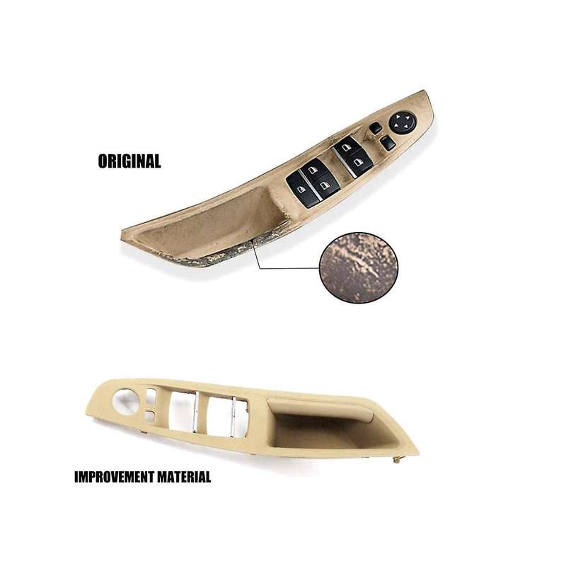 for 5 Series F10 F11 2010-2016 Front Left Car Interior Inner Door Handle Panel Trim Cover 514172258