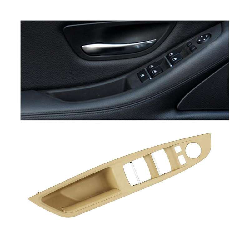 for 5 Series F10 F11 2010-2016 Front Left Car Interior Inner Door Handle Panel Trim Cover 514172258