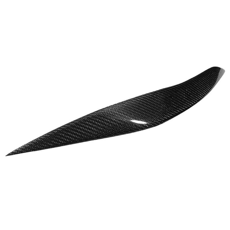 for 5 Series F10 F11 F18 2010-2017 Carbon Fiber Headlights Eyebrow Eyelid Trim Cover Sticker Refitti