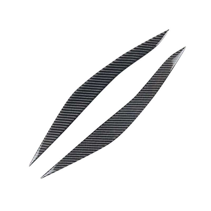 for 5 Series F10 F11 2011-2014 Car Eyelid Front Headlight Eyebrow Cover Eye Lid Trim Sticker