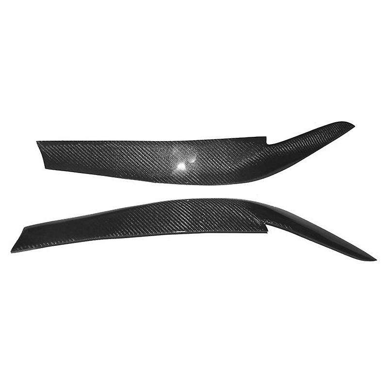 for 5 Series G30 G31 G38 F90 M5 2017 2018 Carbon Fiber Headlights Eyebrow Eyelid Trim Cover Sticker