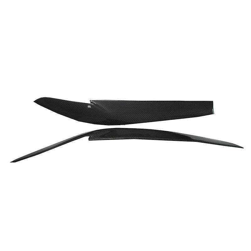 for 5 Series G30 G31 G38 F90 M5 2017 2018 Carbon Fiber Headlights Eyebrow Eyelid Trim Cover Sticker