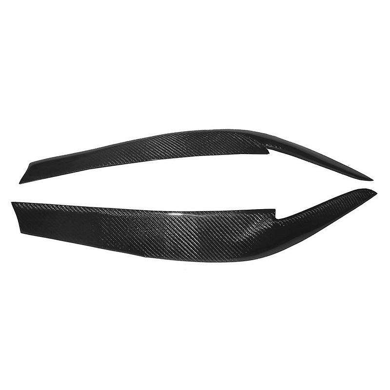 for 5 Series G30 G31 G38 F90 M5 2017 2018 Carbon Fiber Headlights Eyebrow Eyelid Trim Cover Sticker