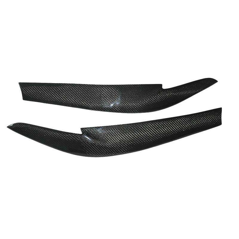 for 5 Series G30 G31 G38 F90 M5 2017 2018 Carbon Fiber Headlights Eyebrow Eyelid Trim Cover Sticker