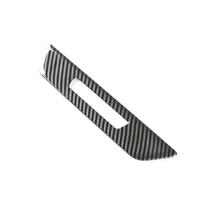 for 5 Series G30 2018-2022 Carbon Fiber Car Seat Memory Lock Button Cover Trim Frame Decor Sticker