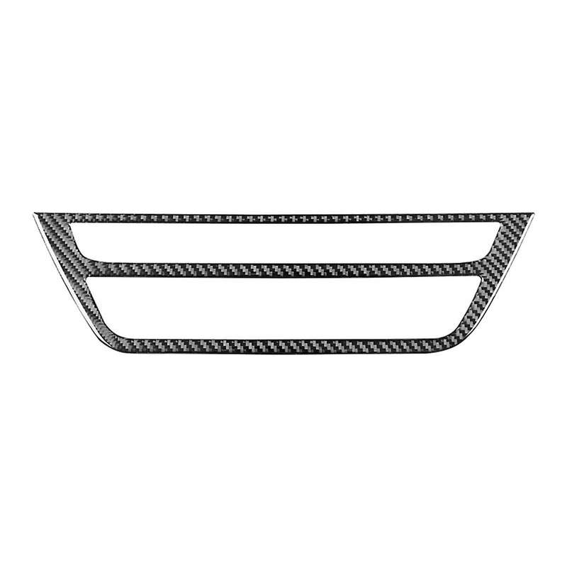 for 5 Series G30 G38 2018-2021 Carbon Fiber Car Central Control CD Button Panel Trim Cover Interior