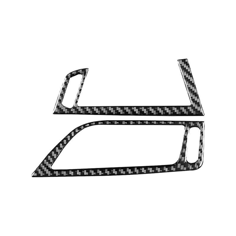 for 5 Series G30 G38 2018-2021 Carbon Fiber Car Instrument Panel Left Right Trim Cover Interior Acc