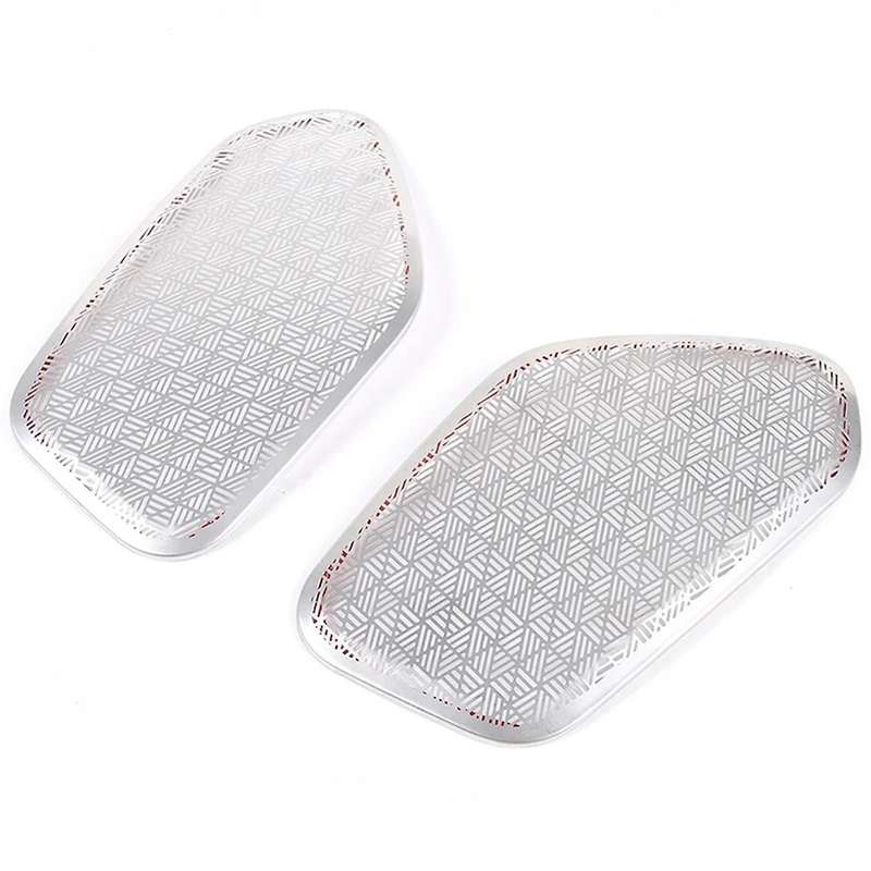 for 5 Series G60 2024 Car Door Speaker Cover Trim Decoration Stickers Interior Accessories Stainless