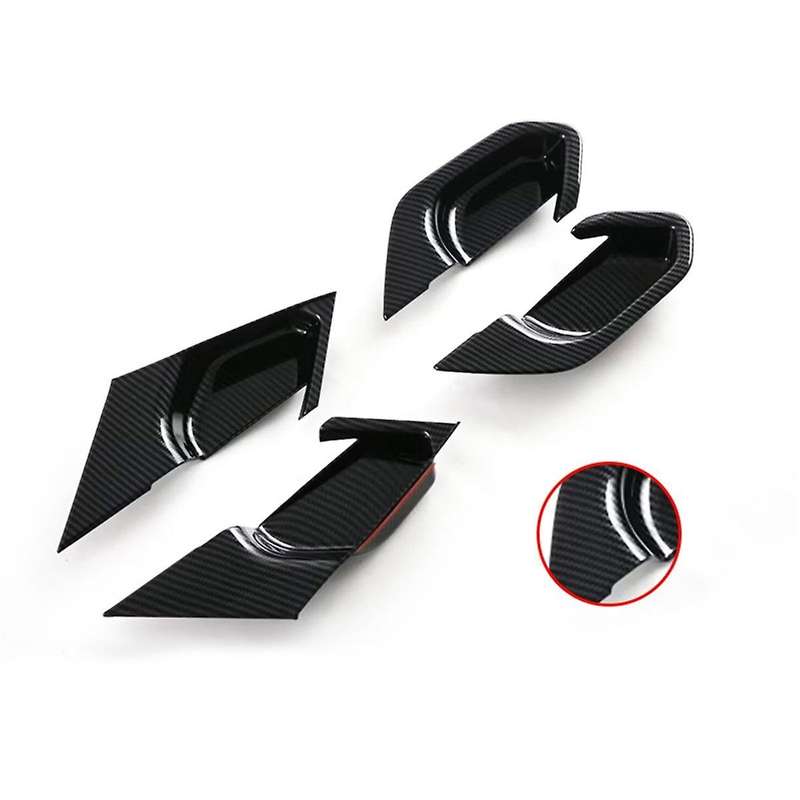 for 5 Series G60 2024 Inner Door Handle Bowl Cover Trim Decoration Interior Accessories ,ABS Carbon