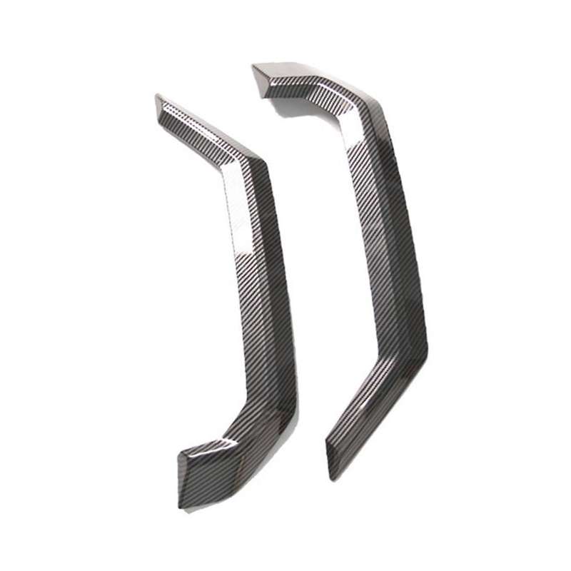 for 5 Series G60 2024 Rear Exhaust Muffler Pipe Cover Trim Tail Throat Decorative Frame, Carbon Fibe