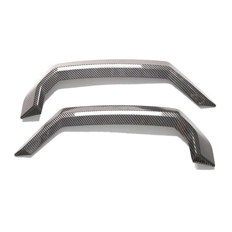 for 5 Series G60 2024 Rear Exhaust Muffler Pipe Cover Trim Tail Throat Decorative Frame, Carbon Fibe