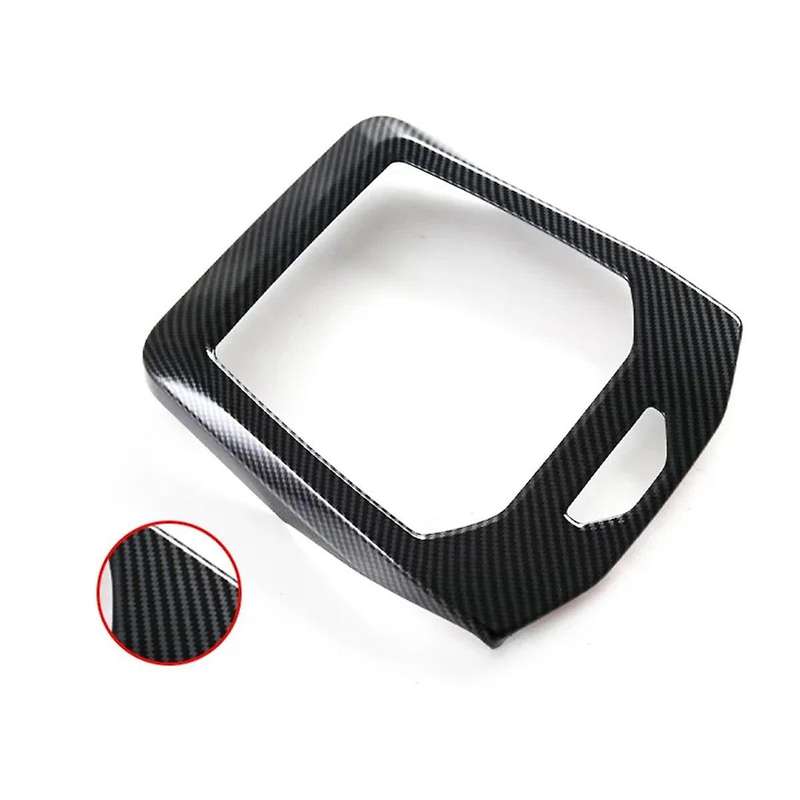 for 5 Series G60 2024 LHD Center Control Gear Shift Panel Cover Trim Accessories,ABS Carbon Fiber P