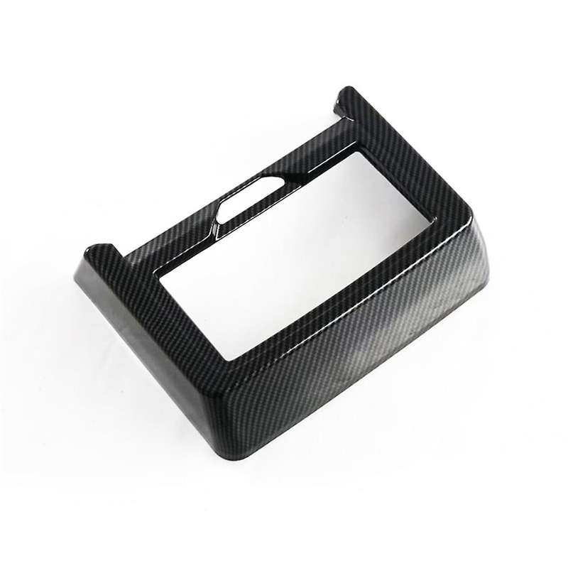 for 5 Series G60 2024 Rear Seat Cup Holder Cover Trim Decoration Interior Accessories ,ABS Carbon Fi