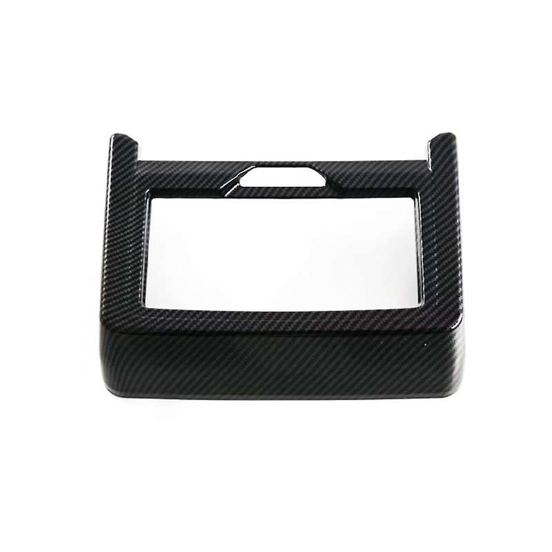 for 5 Series G60 2024 Rear Seat Cup Holder Cover Trim Decoration Interior Accessories ,ABS Carbon Fi