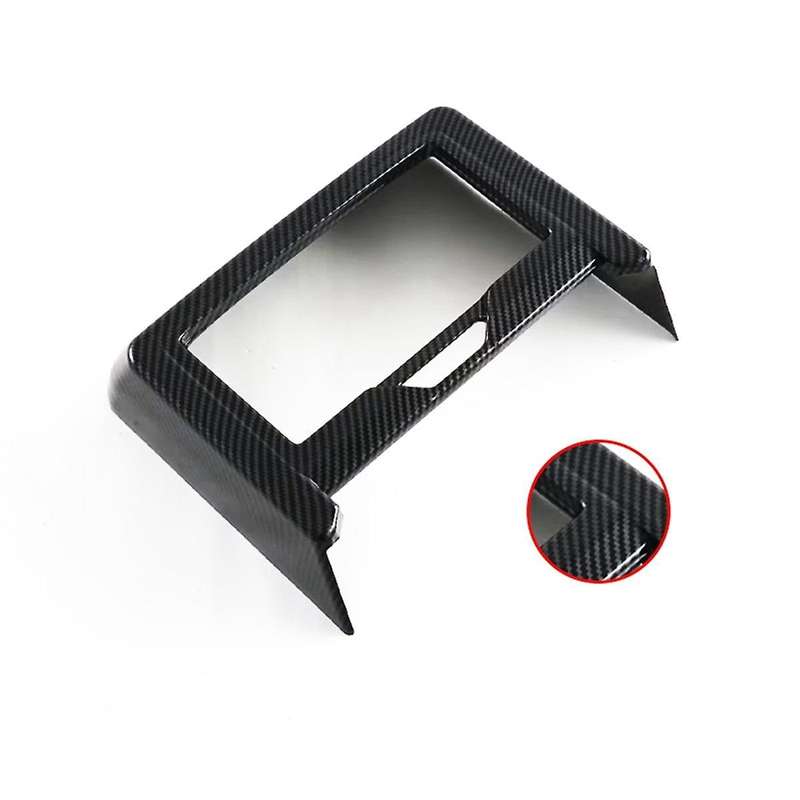 for 5 Series G60 2024 Rear Seat Cup Holder Cover Trim Decoration Interior Accessories ,ABS Carbon Fi