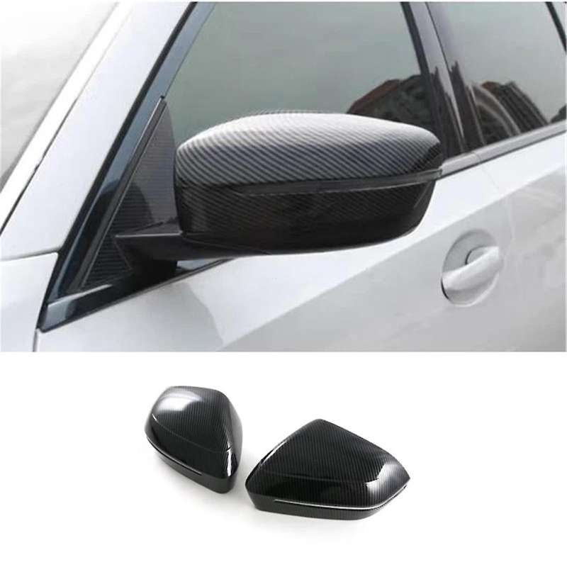 for 5 Series G60 2024 Rear View Mirror Cover Trim Decoration Exterior Accessories ABS Carbon Fiber
