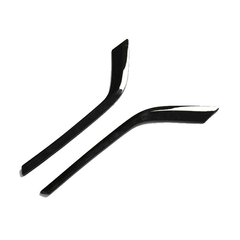for 5 Series G60 2024 Sport Car Front Bumper Lip Spoiler Splitter Trim Accessories Gloss Black