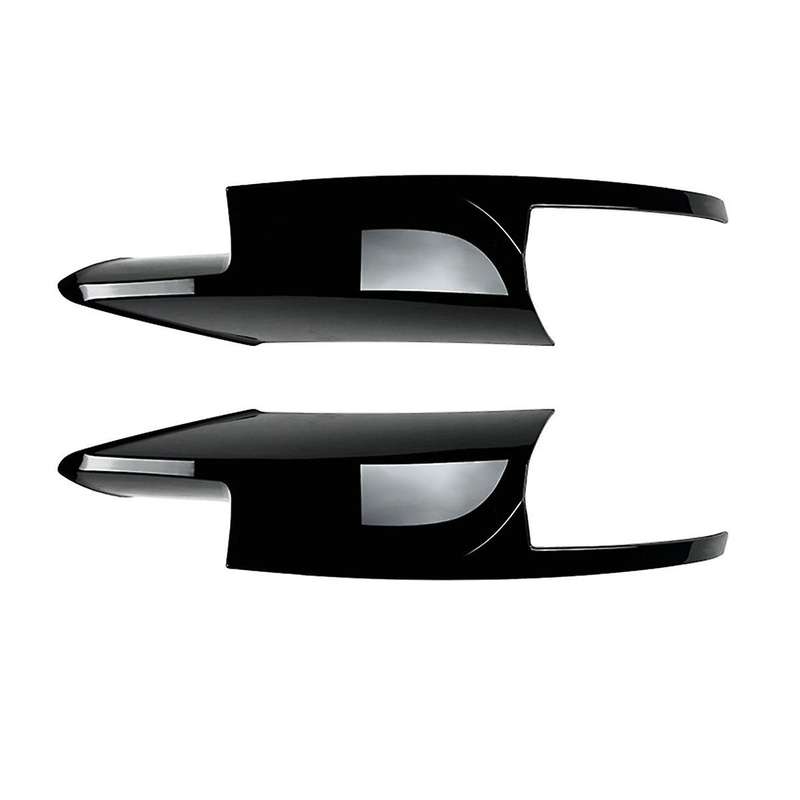 for 5 Series M5 F10 2011-2017 Front Bumper Lip Angle Diffuser Splitter Spoiler Protector Gloss Black