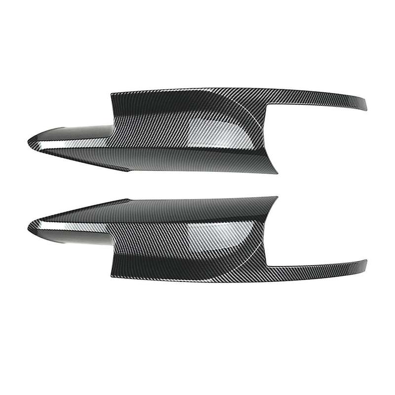 for 5 Series M5 F10 2011-2017 Front Bumper Lip Angle Diffuser Splitter Spoiler Protector Carbon Fibe