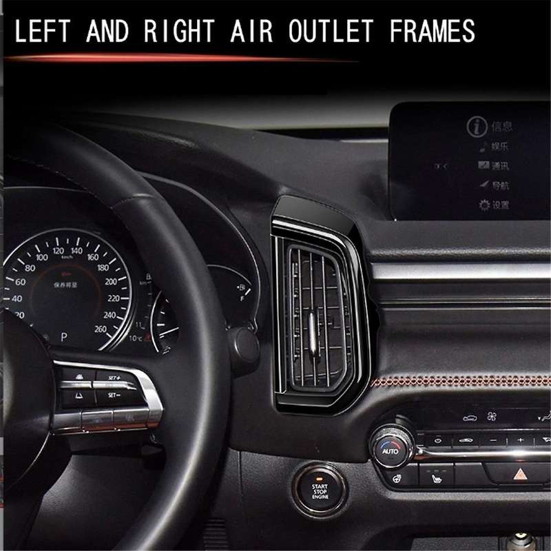 for -50 CX50 2023 US Version Car Front Side A/C Air Outlet Frame Trim Sticker Interior Accessories G