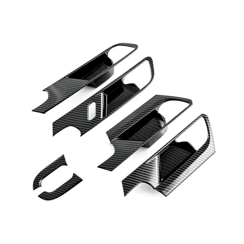 for -50 Cx50 2023 Inner Door Handle Bowl Cover Frame Trim Sticker Interior Accessories (abs Carbon F