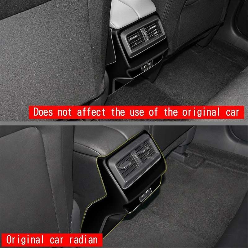 for -50 Cx50 2023 Us Version Car Gloss Black Rear Outlet Frame Cover Trim Sticker Interior Accessor