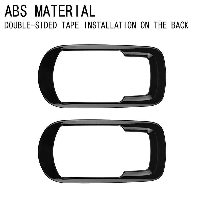 for -50 Cx50 2023 Us Version Car Rear Trunk Switch Trim Cover Sticker Interior Accessories Gloss Bl