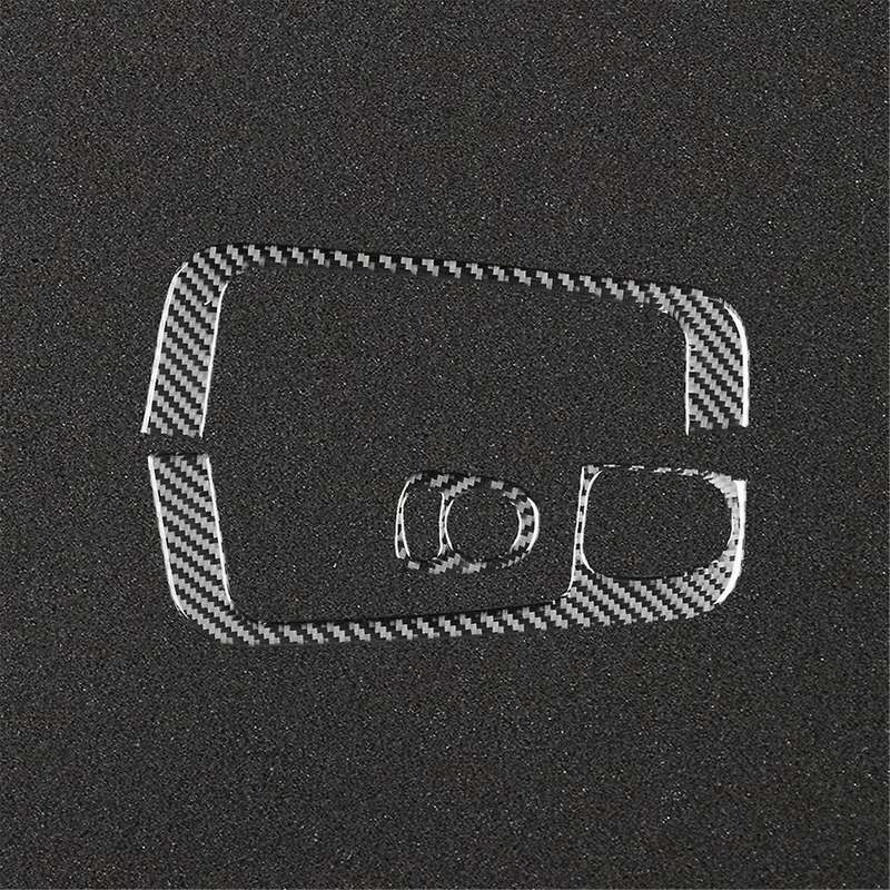 for 500 2012-2015 Soft Carbon Fiber Car Window Lifting Switch Cover Trim Sticker Interior Accessorie