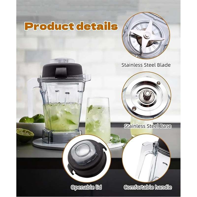 for 5200 Blender Pitcher 48oz Container Replacement Parts Fits for C-Series/G-Series Blenders