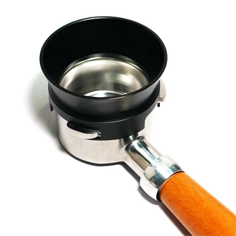 for 54mm Coffee Dosing Funnel Hands-free Espresso Dosing Ring Barista Tools Coffee Handle Powder Ri
