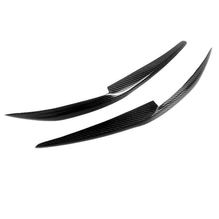 for 6 Atenza 2014-2016 Carbon Fiber Car Sticker Front Headlights Eyebrow Eyelid Trim Cover Accessori