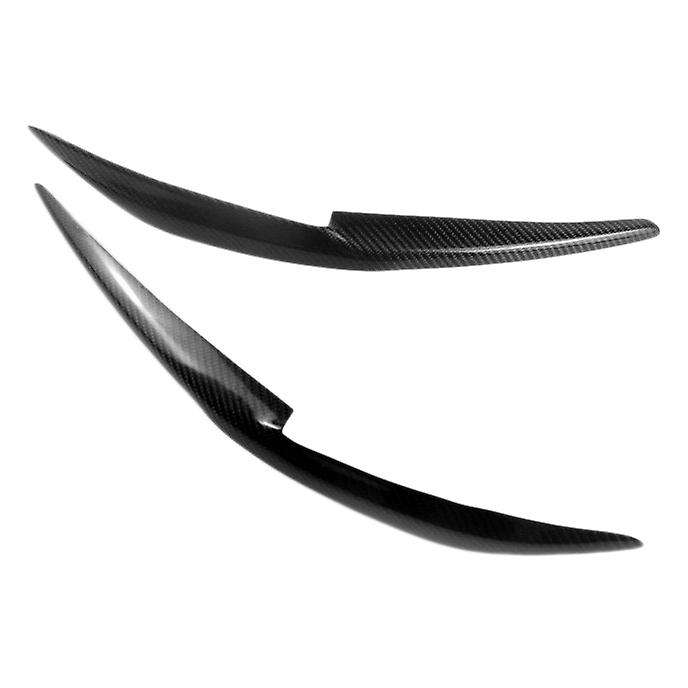 for 6 Atenza 2014-2016 Carbon Fiber Car Sticker Front Headlights Eyebrow Eyelid Trim Cover Accessori