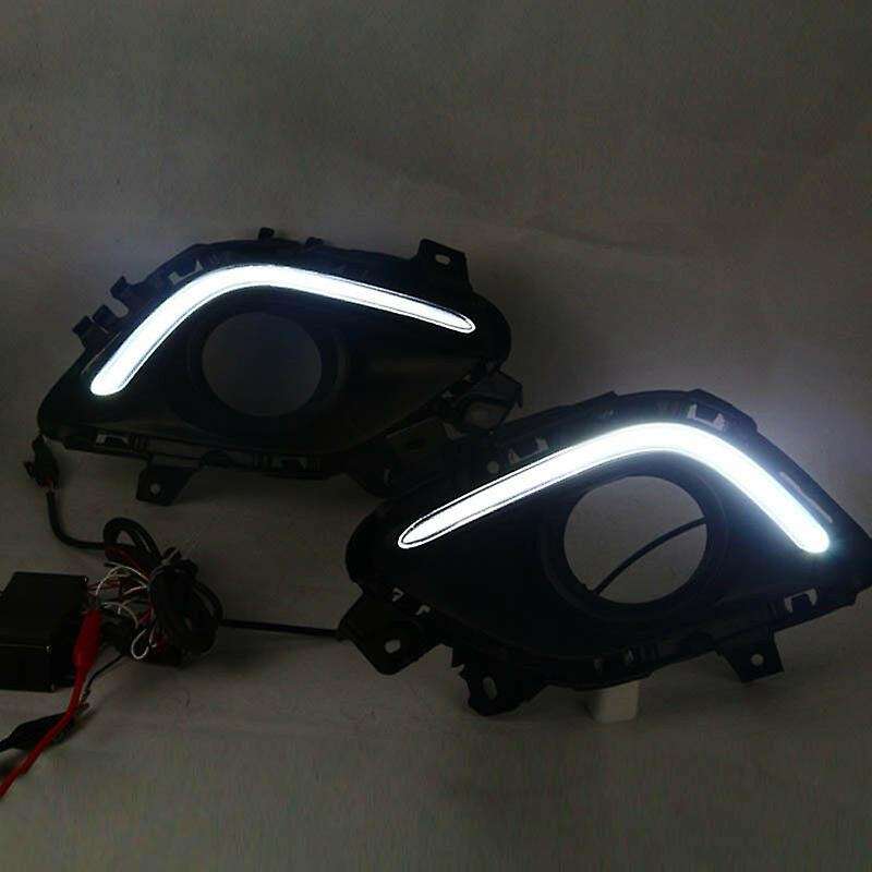 for 6 ATENZA 2014-2016 White LED Daytime Running Front Fog Lights DRL 1SET