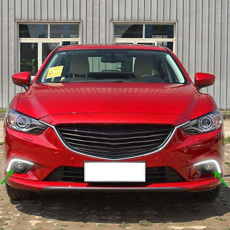 for 6 ATENZA 2014-2016 White LED Daytime Running Front Fog Lights DRL 1SET