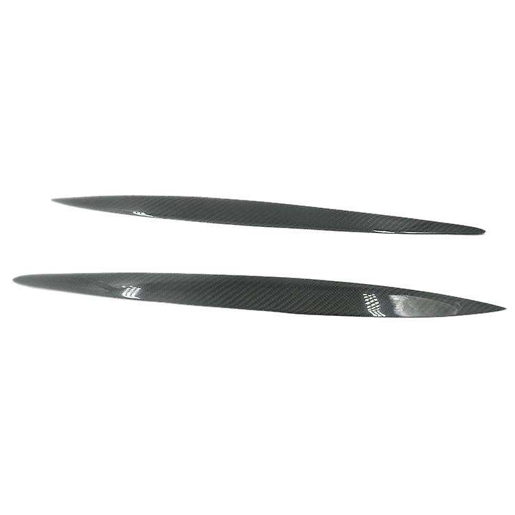 for 6 /Atenza 2008-2012 Carbon Fiber Car Sticker Front Headlights Eyebrow Eyelid Trim Cover Accessor
