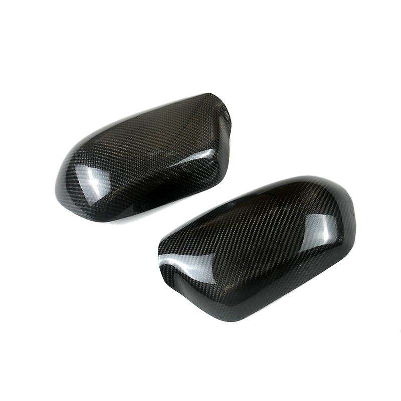 for 6 2003-2012 Carbon Fiber Rearview Side Mirrors Cover Decoration Trim Car Accessories