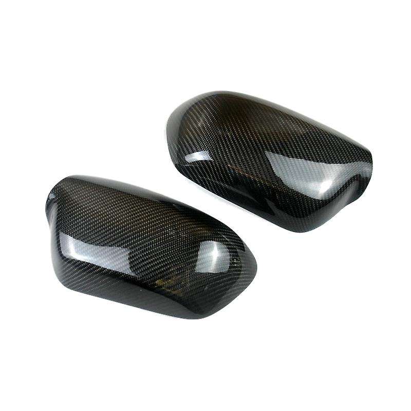 for 6 2003-2012 Carbon Fiber Rearview Side Mirrors Cover Decoration Trim Car Accessories