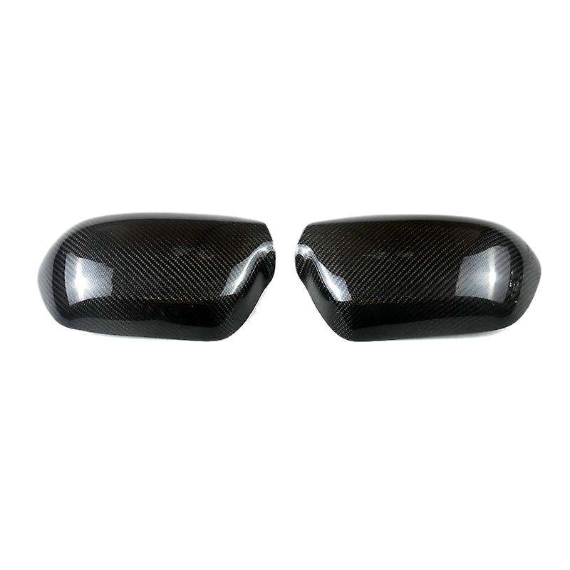 for 6 2003-2012 Carbon Fiber Rearview Side Mirrors Cover Decoration Trim Car Accessories