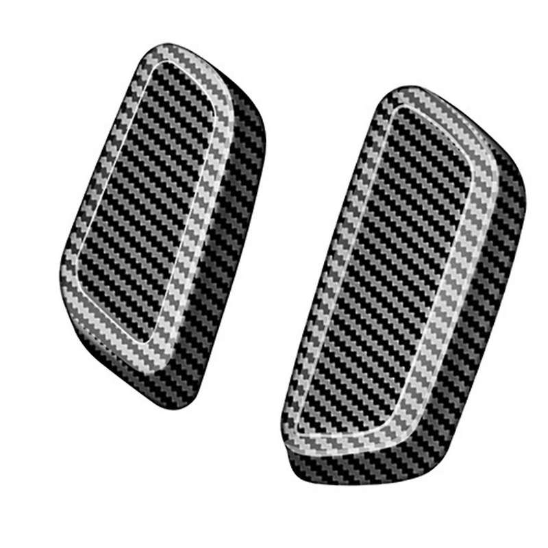 for -60 2022 2023 RHD Main Driver Seat Adjustment Button Trim Frame Interior Trim Accessories Carbon