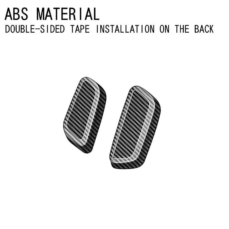 for -60 2022 2023 RHD Main Driver Seat Adjustment Button Trim Frame Interior Trim Accessories Carbon