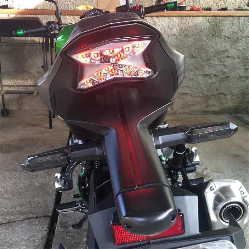 for 650 1000 X250 X300 Motorcycle LED Turn Signal Indicator Lights Blinkers Accessories,A