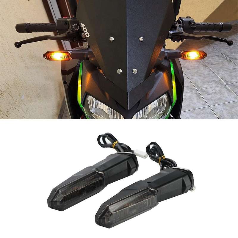 for 650 1000 X250 X300 Motorcycle LED Turn Signal Indicator Lights Blinkers Accessories,A