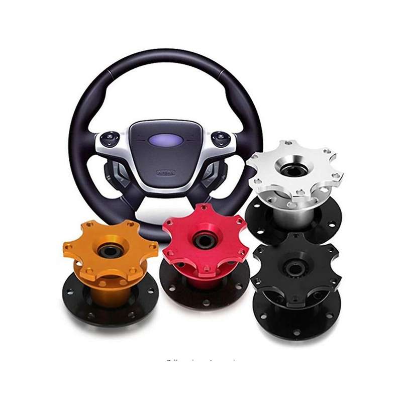 for 6-hole Steering Wheel Hub Steering Wheel Heightening Adapter Universal Steering Wheel Quick Rel