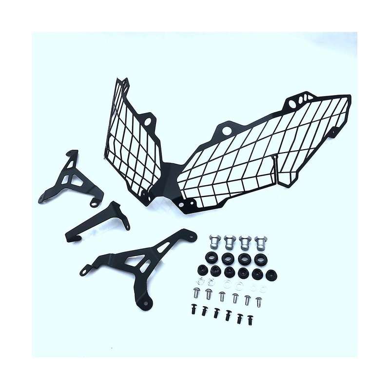 for 650 2015-2020 Headlight Guard Protector Head Light Lamp Mesh Grille Cover Accessories
