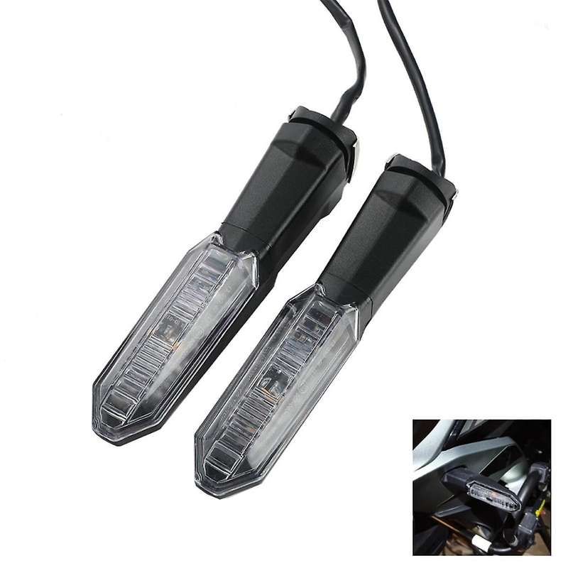 for 650 1000 X250 X300 Motorcycle LED Turn Signal Indicator Lights Blinkers Accessories,B