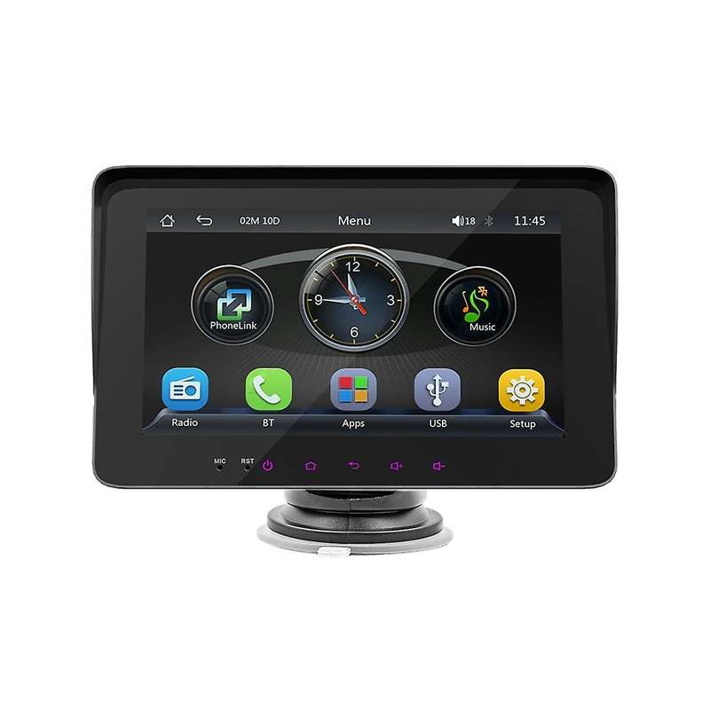 for 7 Inch Android Universal Car Mp5 with Carplay Central Control Multimedia Player, Panel Buttons