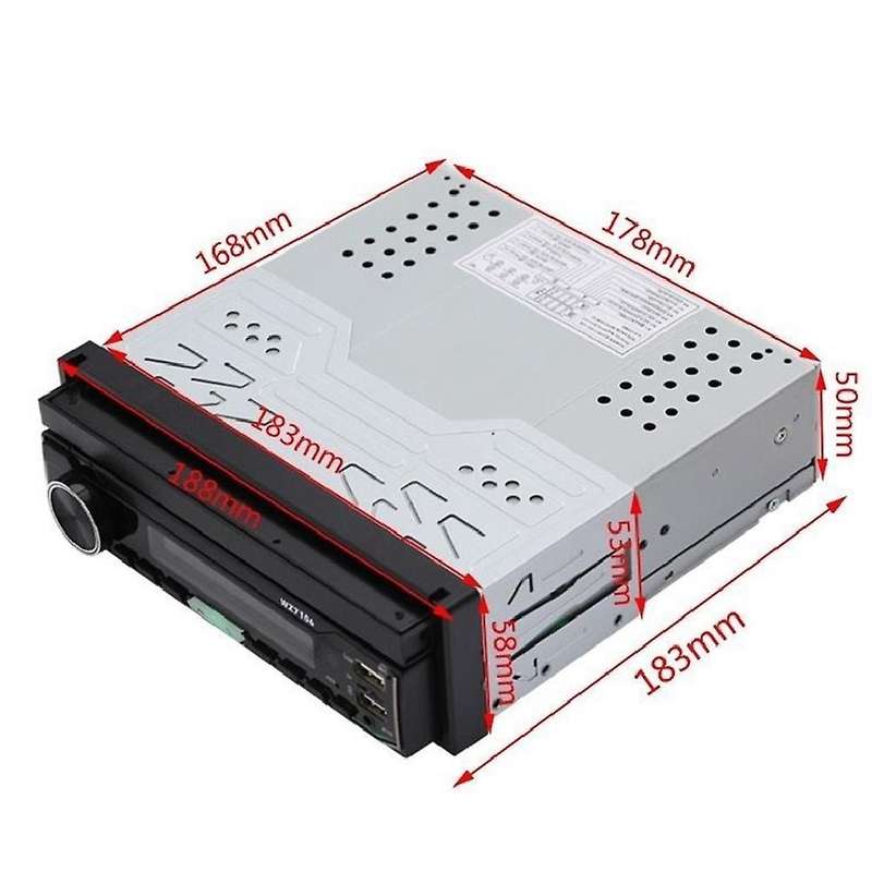 for 7 Inch Car Automatic Single Ingot Telescopic Mp5 Player Car Mobile Phone Bluetooth Interconnect